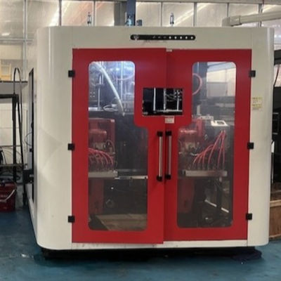 Double Layer Design Pet Bottle Blow Molding Machine in B2B Collaboration MP75FD