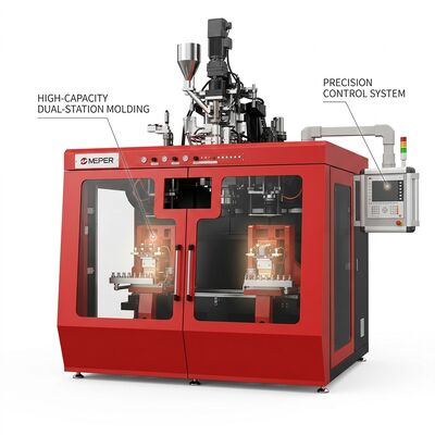 High Output 85kg/h PE Extrusion Blow Molding Machine
