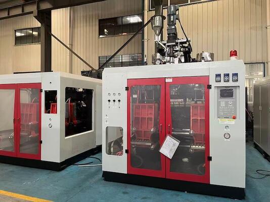 Extrusion Blow Molding Machine MP100FD Multi Die Head 80mm Screw 180kN Clamping Force 5L 100L