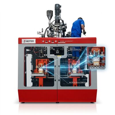 High Output 85kg/h PE Extrusion Blow Molding Machine